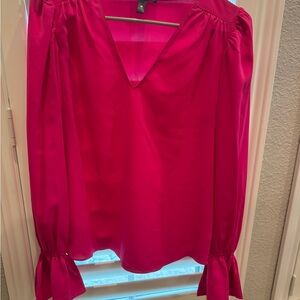 Aqua hot pink Blouse